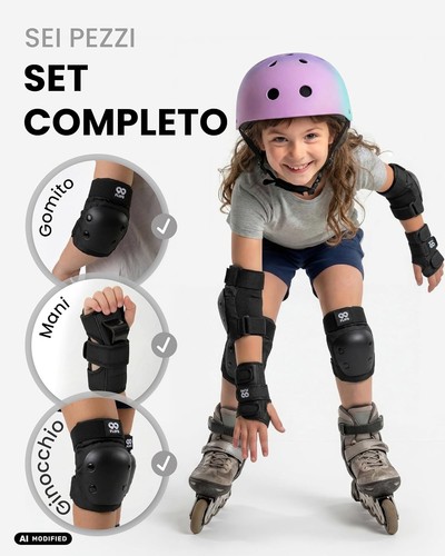 Protezione pattini bambina - protezione,