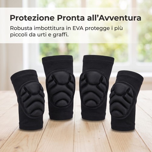 Ginocchiere gomitiere bimbo - ginocchiere,